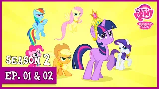 S2 | Ep. 01 & 02 | The Return of Harmony | My Little Pony: Friendship Is Magic [Full HD]