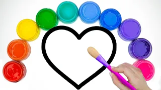 Learn Shapes with Colors! Painting Fun for Toddlers 🎨✨