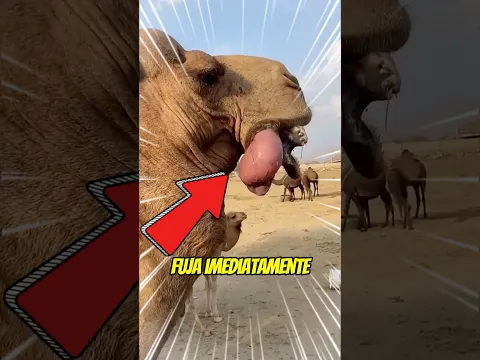 Se você vir um camelo assim, fuja imediatamente! ‼️🐪💨