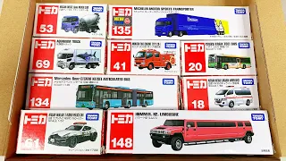 トミカ☆はたらくくるまのミニカーをトミカ箱から出してチェック☆ Take the Tomica minicar out of the box and check it out