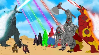 Ultimate Godzilla Team vs All Kaiju | Dark Cinematic Battle