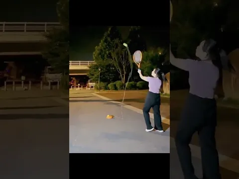 Improve your tennis serve and swing at home( # 802 )  ▶️ Tennis Self Training Tool