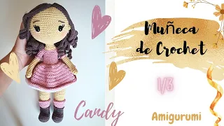 💕 MUÑECA amigurumi de crochet paso a paso 💕