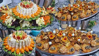 عراضة من داكشي رفيع 👌نص حولي مدغمر بطريقة ساهلة وبنتو كاتبقى فالصبعان😋سلطة راقية بأبسط المقادير🤷‍♀️