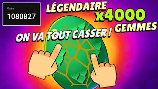 8x OEUFS LÉGENDAIRES dans ce PACK OPENING d'OEUF GODZILLA sur BRAWL STARS!