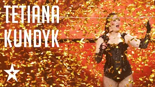 Tetiana wins third GOLDEN BUZZER│Supertalent 2021│Audicije