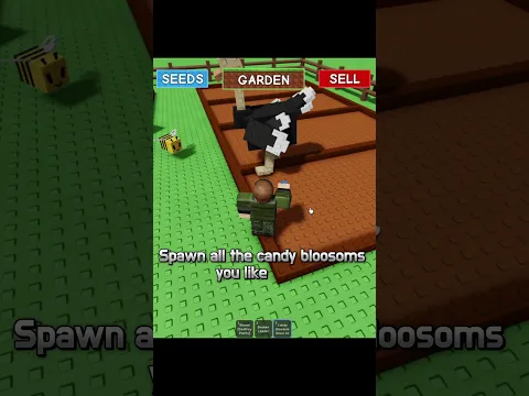 FREE ADMIN! Grow a Garden but MODDED (SO OP) #shorts #roblox #growagarden #growagardenroblox
