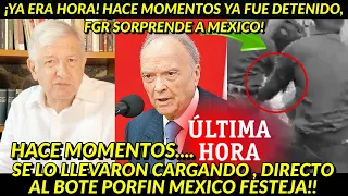 ¡SE ACABO! MEXICO FESTEJA AL FIN ES DETENID0 , SE LO LLEVARON CARGAND0 NOTICIA NACIONAL ATENCION