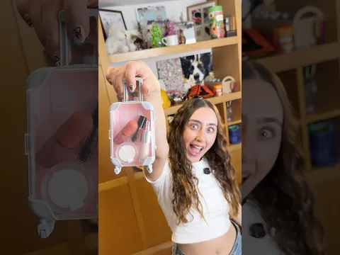 Hice el maquillaje más chiquito del mundo.