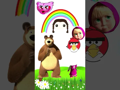 Masha and the bear head changes #shorts #ytshorts #bhoot