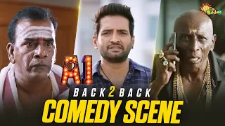 A1 - Back to Back Comedy Scenes 😂 | Santhanam | Seshu | Super Hit Comedy Scenes | Adithya TV