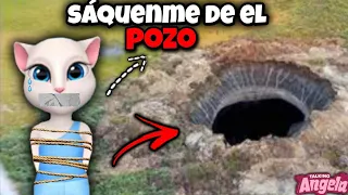VAMOS A BUSCAR A *TALKING ANGELA* AL POZO😱 LO QUE VIMOS ES SORPRENDENTE! (terrorifico)