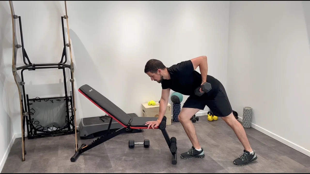 Image Rotational Dumbbell Row