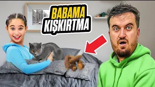 BABAMA BÜCÜR YATAĞINA KAKA YAPTI KIŞKIRTMASI YAPTI !!