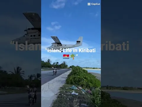This is Kiribati 🇰🇮  #Kiribati #IslandLife #PacificIslands #Shorts #OceanLife