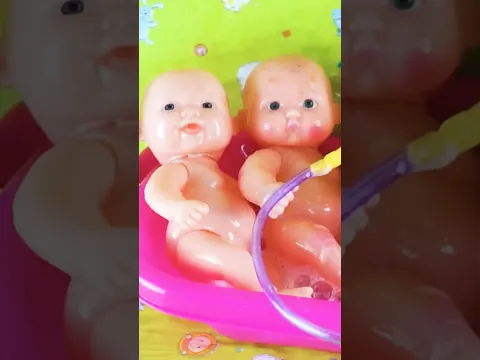 Curiosity: The surprising truth about twin doll bath #toys #kids #kidsfun #dolls #baby #babydoll