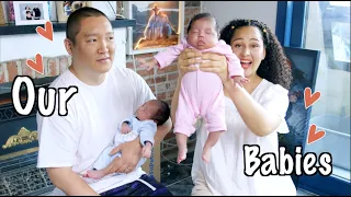 Twin Name Reveal/ We Used a Korean Baby Naming Service/ Korean Baby Naming Culture