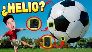 Llené BALÓN Gigante con HELIO y lo mande al ESPACIO