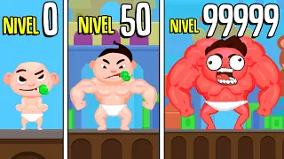 👶 EVOLUCIONO DE BEBÉ A MONSTRUO MAMADÍSIMO 👹 Muscle Boy