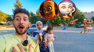 اتصلت علينا باليرينو كابتشينا وطلبت المساعدة رحنا لعندها وأخذنا عصا تونغ تونغ ساهور وشفنا تراليرو !!