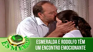 Esmeralda e Rodolfo ficam cara a cara, brigam, se emocionam e fazem as pazes | Esmeralda (15/07/22)