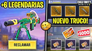 TRUCO PARA OBTENER LAS 6 ARMAS LEGENDARIAS GRATIS EN LA NUEVA RULETA SERIE FESTIVA - COD MOBILE