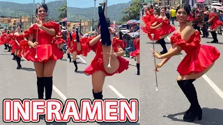 CACHIPORRISTAS DEL INFRAMEN DELEITAN CON SUS BAILES ESTE 15 DE SEPTIEMBRE