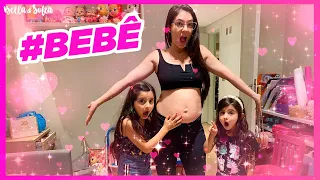 As doutoras Bella e Sofia descobriram que a Tia Dani tá grávida