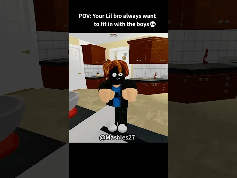 Lil bro got his revenge and karma at the same time😭 #roblox #shorts #robloxanimation #usa