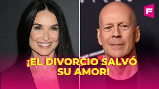 Bruce Willis y Demi Moore: un amor que salvó el divorcio