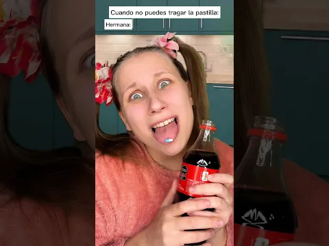 Que fea pastilla 😂 #humor