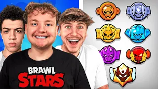 3 YouTubers peuvent-ils battre CHAQUE RANG de Brawl Stars ? (Avec Kevko & Youyou)