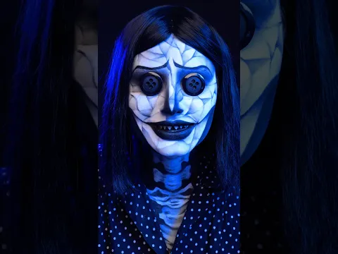 SOON YOULL SEE THINGS OUR WAY 🪡 #othermother #coraline #halloweenlook #halloweenmakeuplook