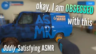 ASMR 😵 This is the MOST oddly satisfying game! 🚿 PowerWash Simulator | Super close up whispers