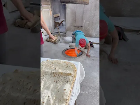 Master class of Armenian Lavash bread baking