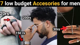 7 BEST BUDGET ACCESSORIES In India|Accessories For Men/Boys|Mens Accessories