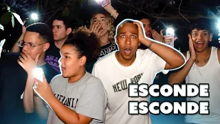O MAIOR ESCONDE ESCONDE NO PARQUE *minha amiga se perdeu
