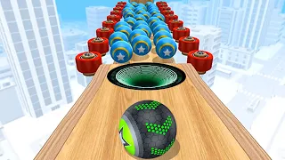 🛡️ Going Balls BIG UPDATE Speed Run Funny Race All Levels Tiktok Gameplay Satisfying Videos JHZNY