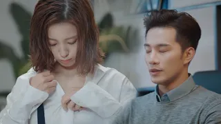 睡衣诱惑！灰姑娘客厅脱衣勾引霸总，近距离接触让他激动到失神！【外星女生柴小七 My Girlfriend is an Alien】