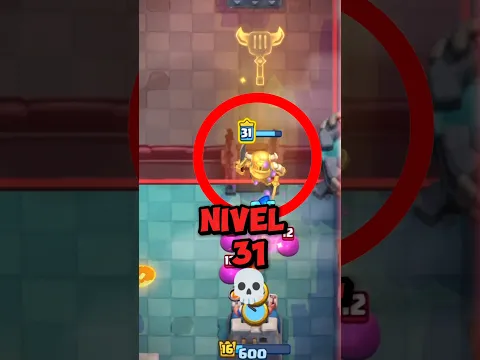 UN MINI PEKKA HÉROE NIVEL 31 ☠️ #clashroyale