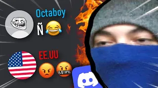 Me INFILTRE en Servidores GRINGOS de Discord y Puse Ñ 🗣️😂❗