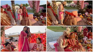 Pheron ke beech hui bahut masti - LAKHNEET KI WEDDING
