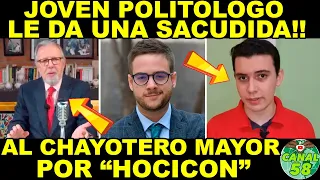 Manuel Pedrero le cierra el Hocico a Joaquín López Dóriga! El Joven POLITOLOGO Defiende a MORENISTA
