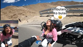 South Delhi Girl ko hue saas ki problem 😟😟Girl Safety in Ladakh
