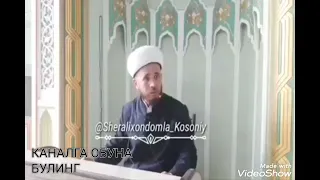 Домла каттик гапирибти Оллох рози бусин
