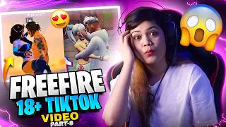 Free Fire Tik Tok #part8 18+ Leaving Free Fire After This Happened | Garena Free Fire | BindassLaila
