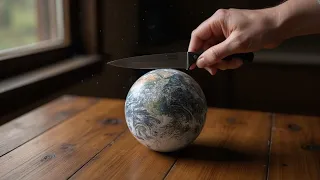 AI Glass Fruit Cutting ASMR 🪩 