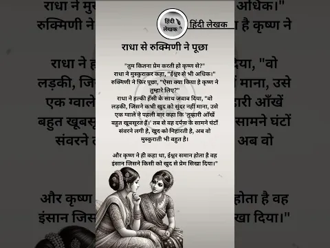 राधा- रुक्मिणी