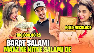 My Barat Salami Unboxing 😍 Maaz Safder Ne Kitne Salami De im Shocked 😱