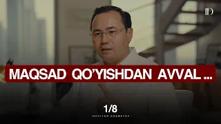 Maqsadlar qanday qo'yiladi? Tadbirkor va Biznesmenlar uchun! 1-video.